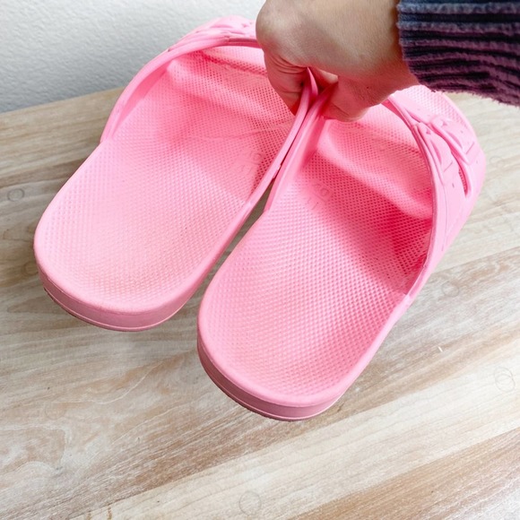 Freedom MOSES hot pink Strappy plastic slides size 40/41 - Picture 9 of 11